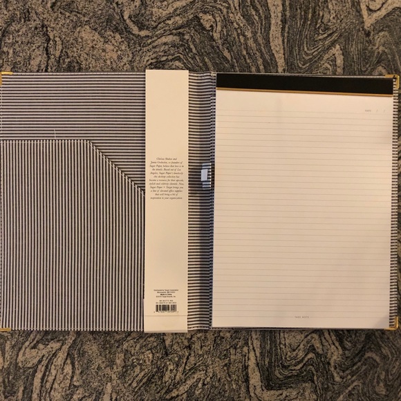 Sugar Paper Los Angeles for Target Black Padfolio - Picture 8 of 12